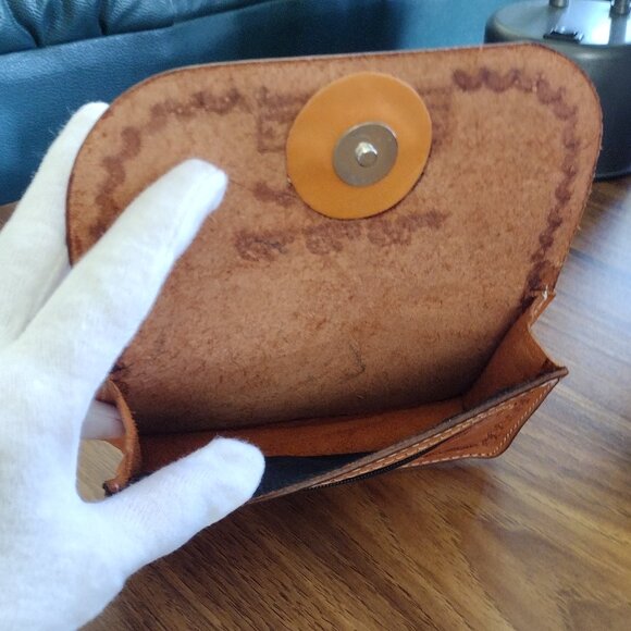 Envelope Leather Purse and Money Clip  NEW - Picture 9 of 16